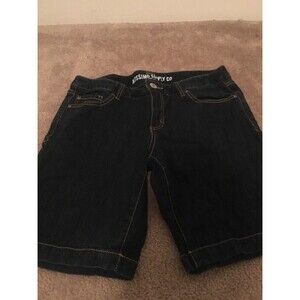 Mossimo Supply Co. Jean Shorts Pockets Blue Women’s Size 13 Fit 6